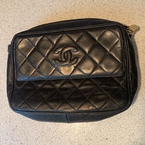 Vintage lambskin Chanel handbag